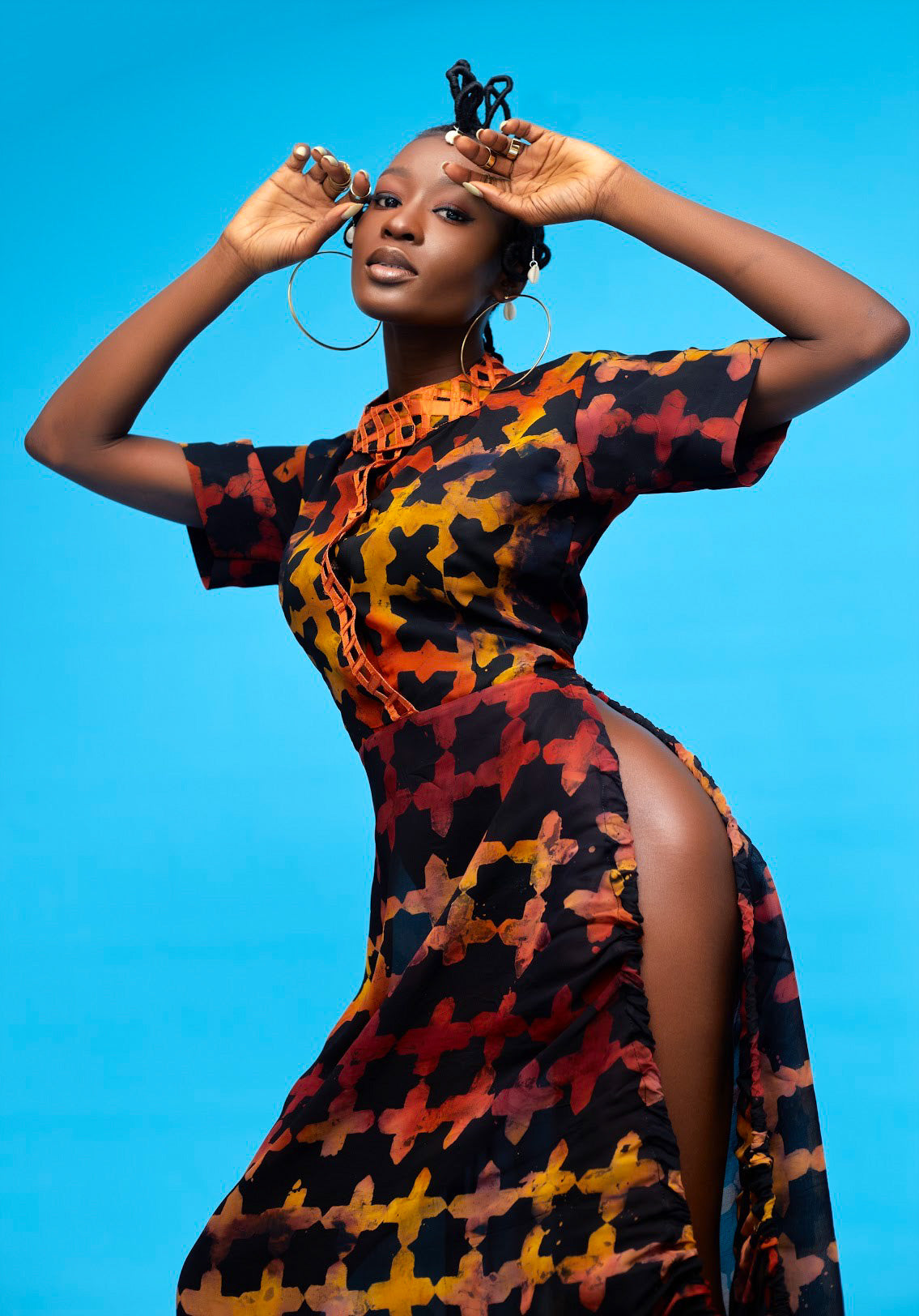 Moremi Ruched Mini Dress - Irawo