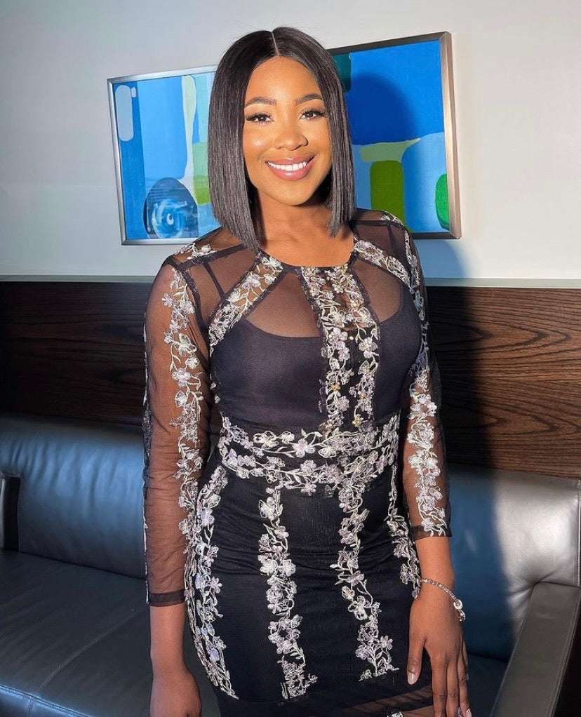 Soho Sheer Floral Dress - Irawo