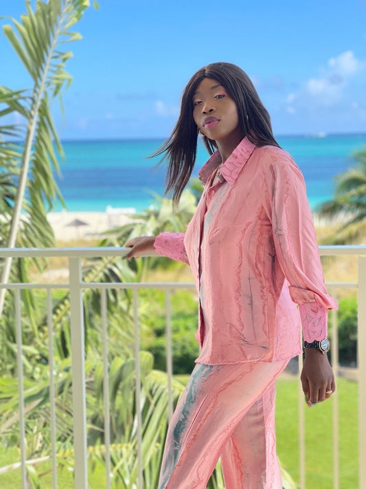 Martinique Pink Top - Irawo